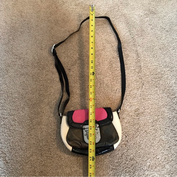 Brighton Color Block Crossbody Patent Purse - Picture 2 of 10